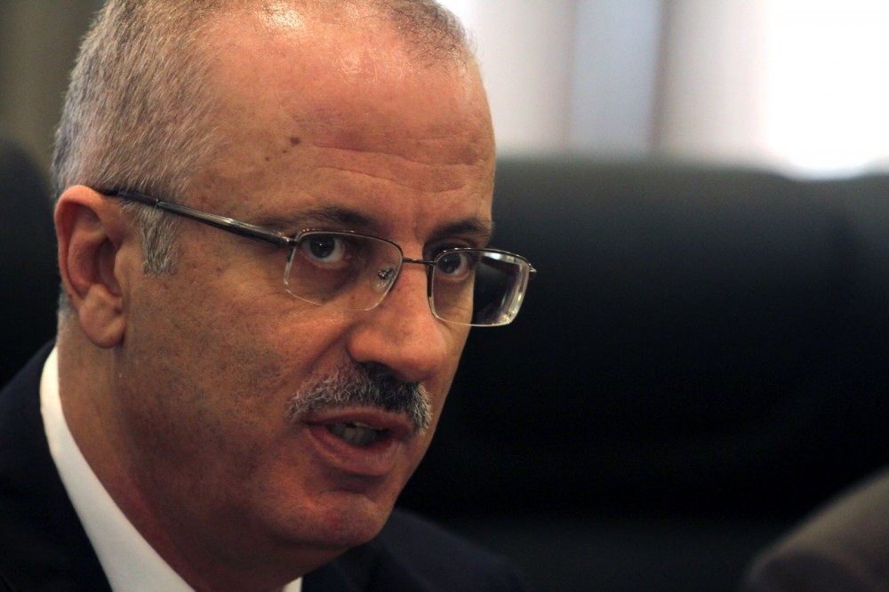 رئيس الوزارء رامي الحمد الله