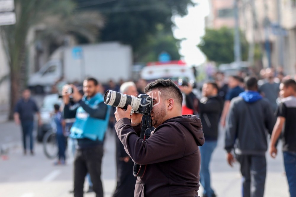 الرأي توثق عمل الطواقم الصحفية في غزة (5)