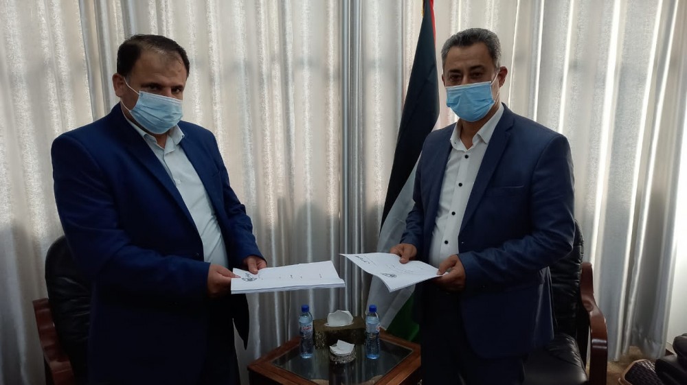  ضمن اتفاقية وقعتها الهيئة مع جامعة الاسراء لتمويل الطلاب والطالبات