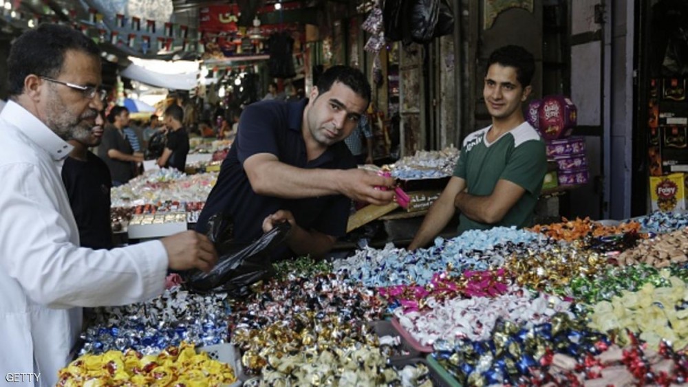 حلويات العيد في غزة