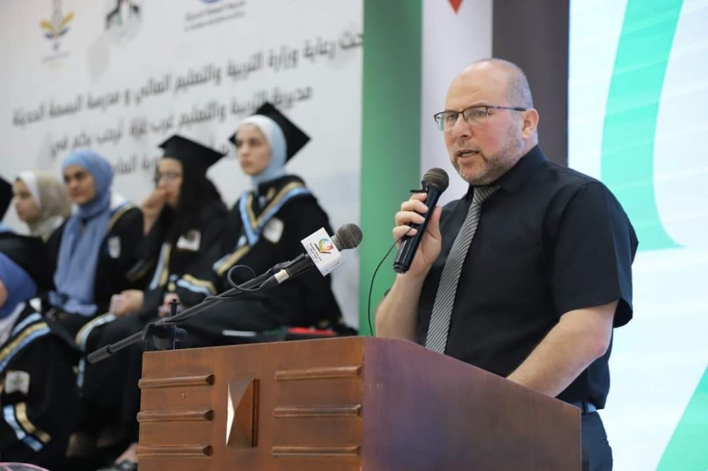 من حفل تكريم طلبة التوجيهي غرب غزة