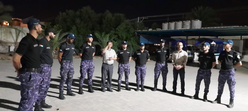 التوجيه السياسي ينفذ جولة ليلية على الأجهزة الأمنية بالوسطى