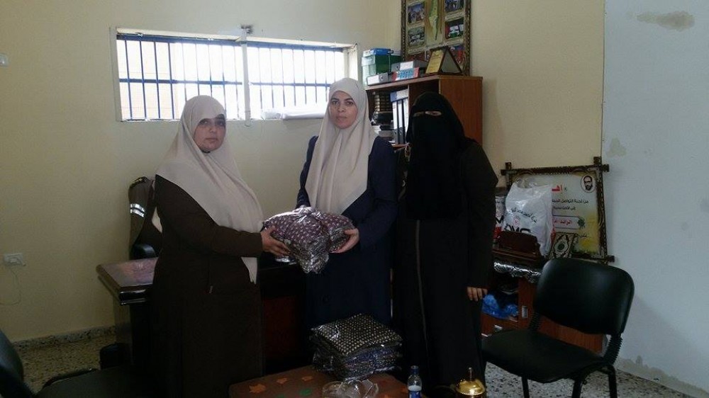خلال زيارة العمل النسائي لمركز التأهيل في انصار