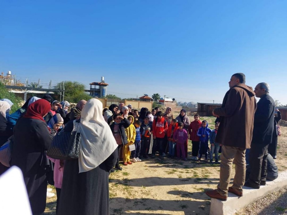 السياحة تقدم خدمة الإرشاد لمخيم بلدية النصيرات  بدير القديس هيلاريون