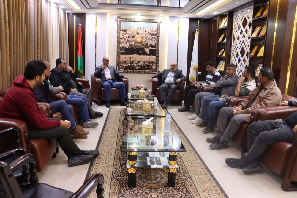 بلدية النصيرات تناقش الإمكانات المتاحة لمواجهة المنخفضات الجوية