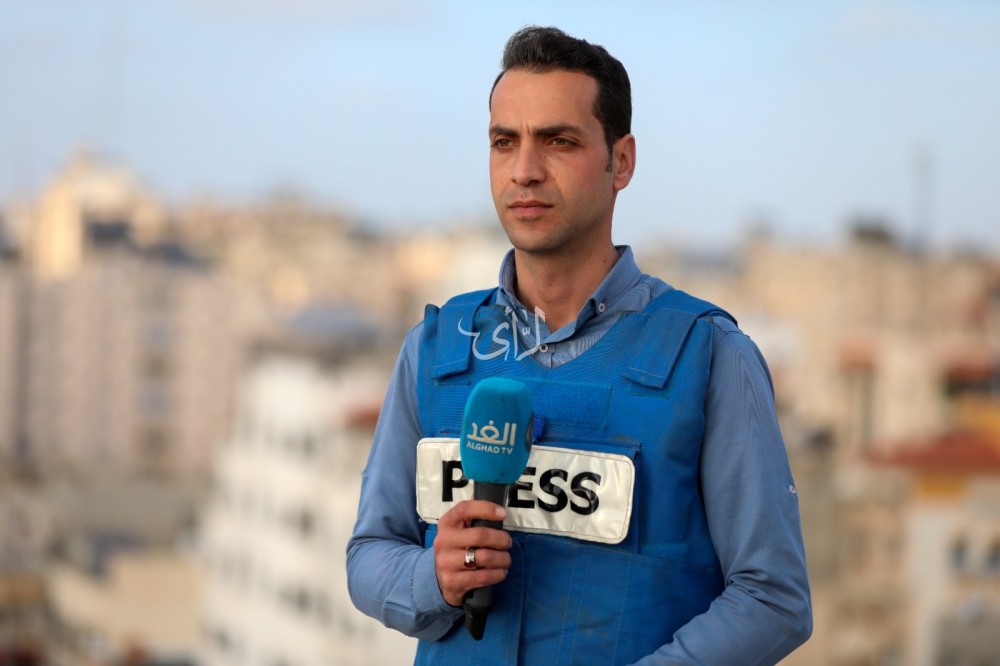 الرأي توثق عمل الطواقم الصحفية في غزة (39)