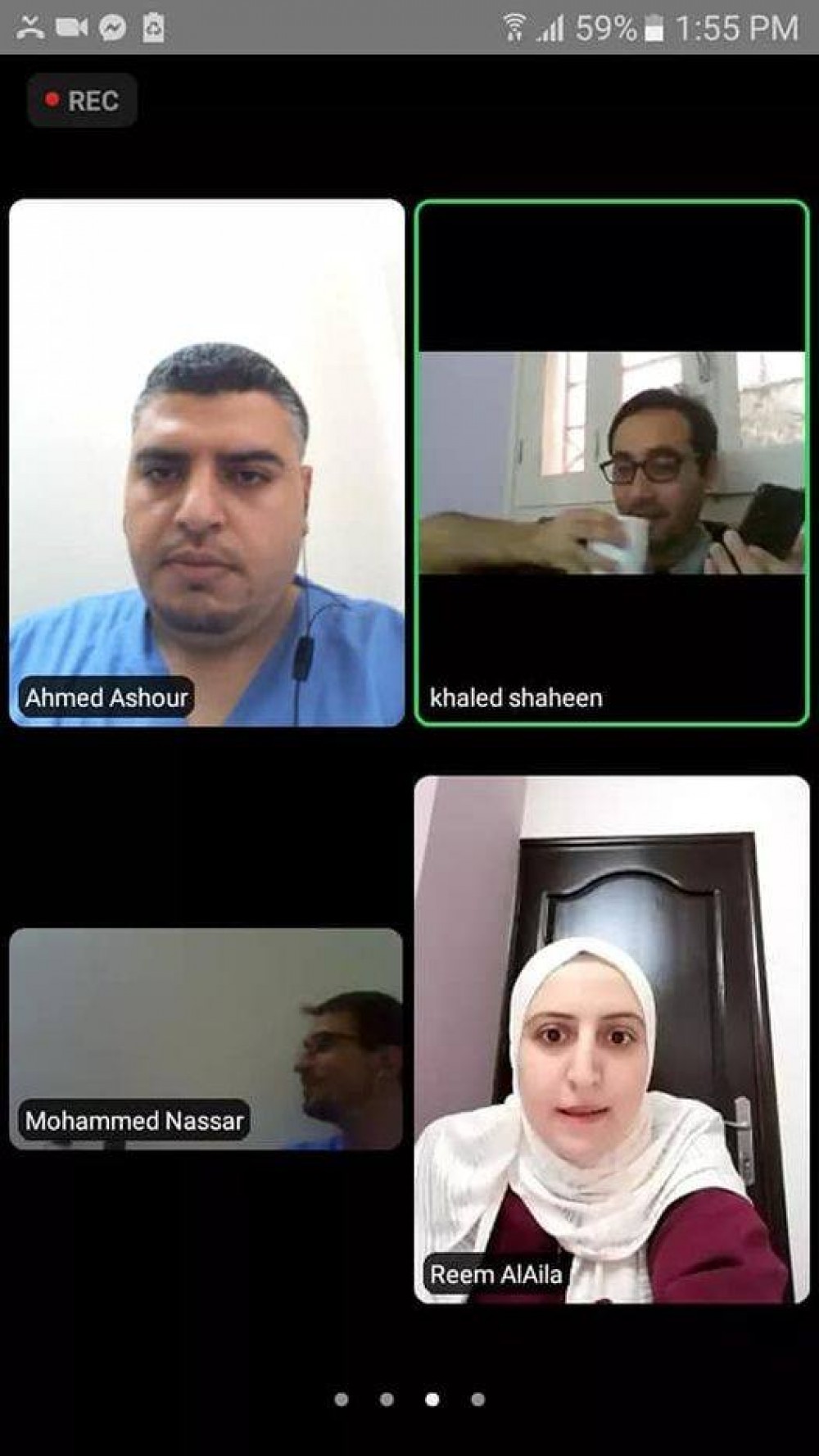 قسم الباطنة بالمستشفى الاندونيسي يستأنف نشاطاته التعليمية