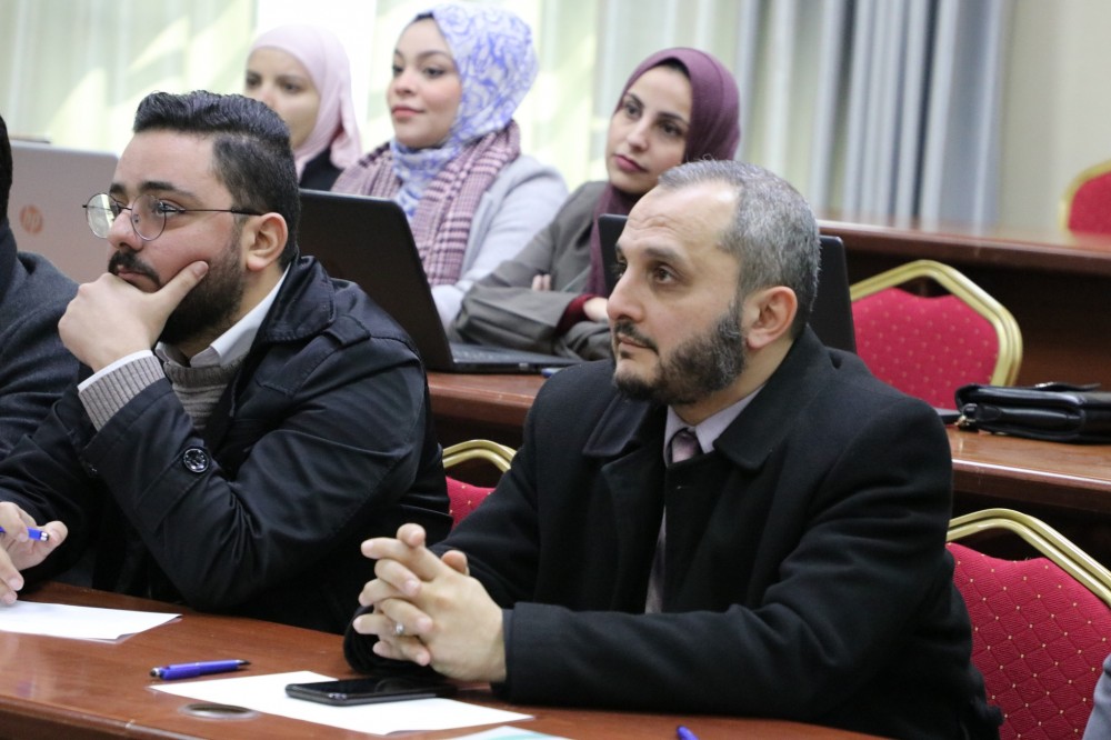 الغصين يتفقد فعالية Demo Dayالخاصة بتخصص التدريب عن بعد بمشروع WE START