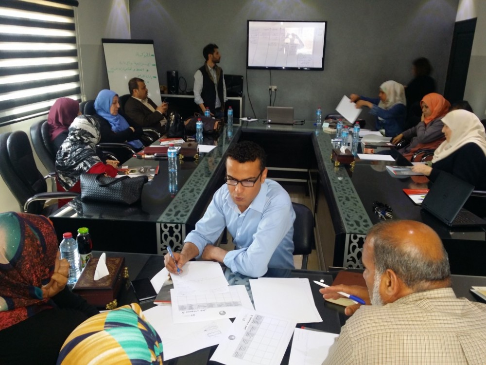 استضافت جمعية إعمار للتنمية والتأهيل بمقرها بخان يونس جنوب قطاع غزة خلال ورشة عمل