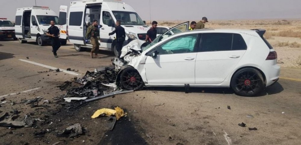 حادث سير في النقب المحتل