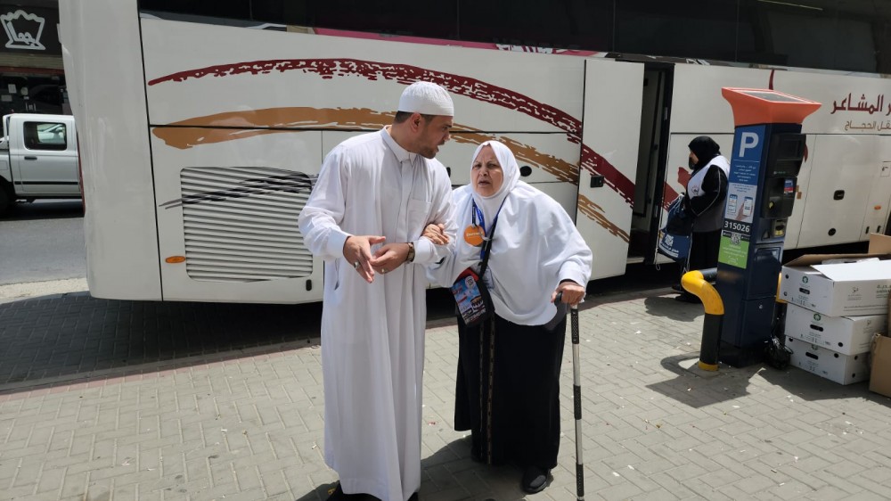 اكتمال وصول الفوج الثالث من حجاج قطاع غزة الى مكة المكرمة (10)