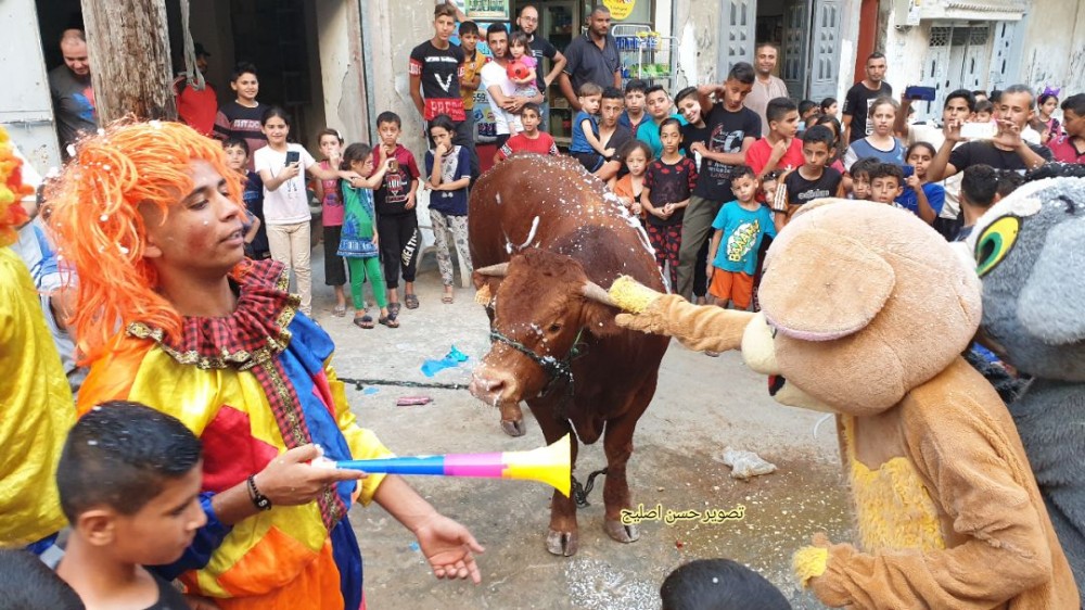 العيد في غزة تصوير حسن اصليح