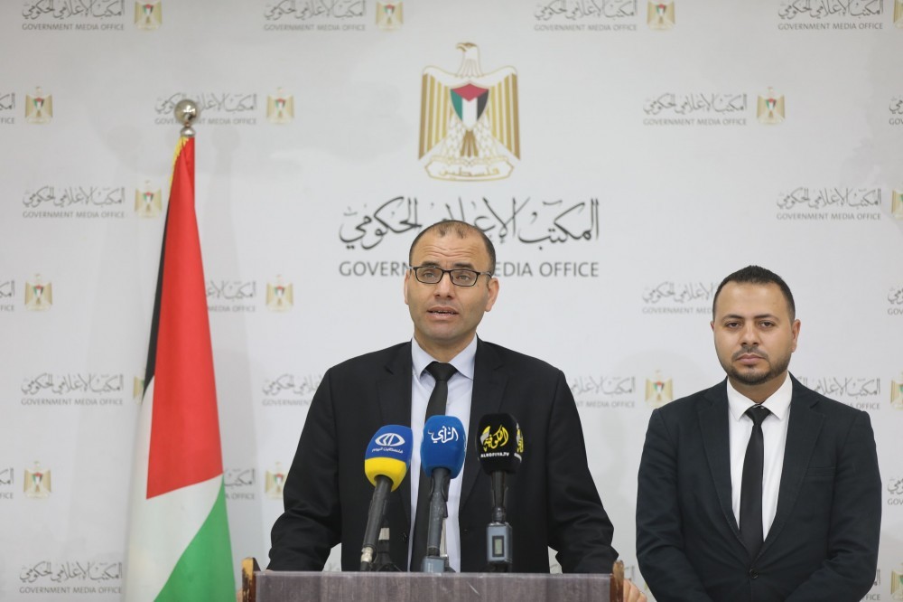 جانب من المؤتمر الصحفي