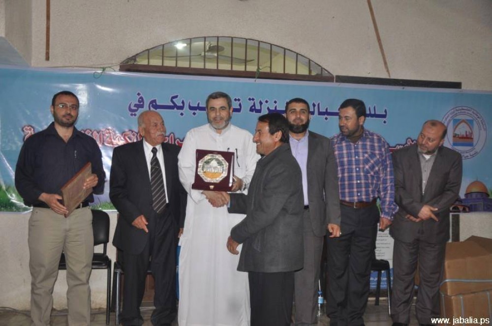 جانب من التكريم 