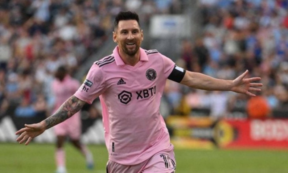 البديل ميسي يسجل هدفه الأول في الدوري الأمريكي