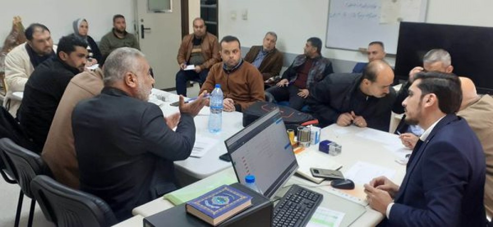 المستشفى الأوروبي يجتمع مع الشركات المشاركة بتوريد جهاز القسطرة القلبية