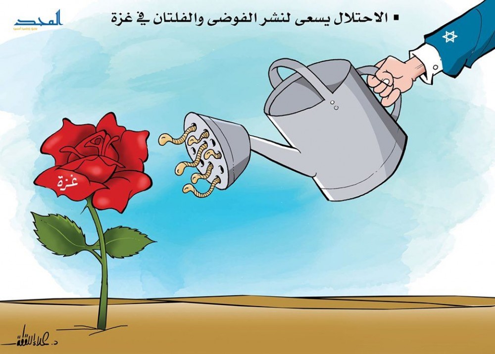 الاحتلال يسعى لنشر الفوضى في قطاع غزة