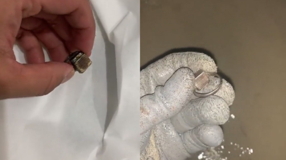 كويتي يعثر على خاتم في البحر ويكشف عن 