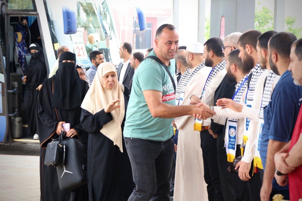 جانب من سفر حجاج المكرمة 