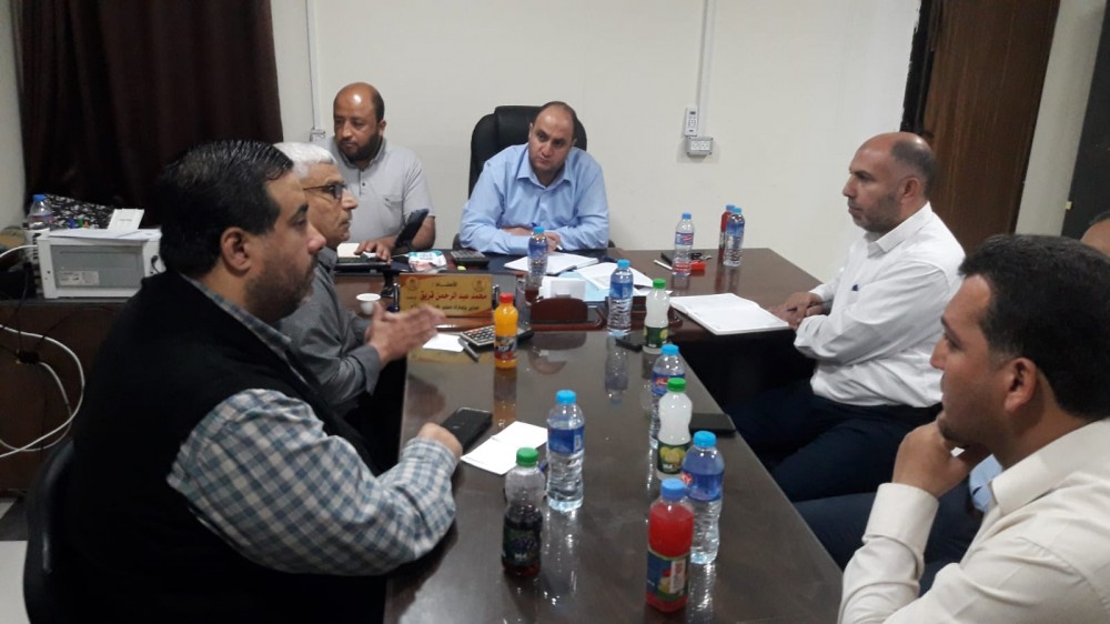 اجتماع تنسيقي لإدارات وزارة المالية في المعابر التجارية