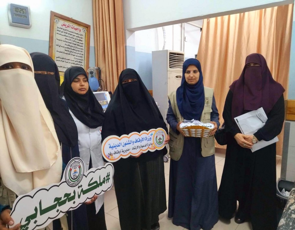 أوقاف رفح تنفذ جولة دعوية في مستشفى الإماراتي بالمحافظة