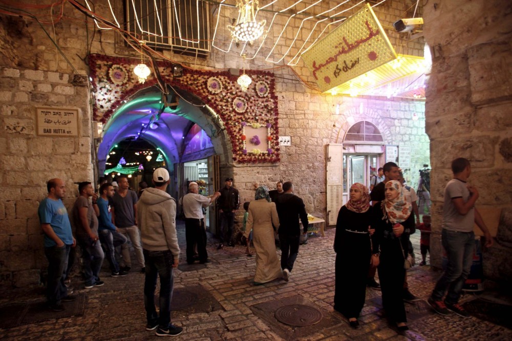 أحد شوارع مدينة القدس المحتلة 