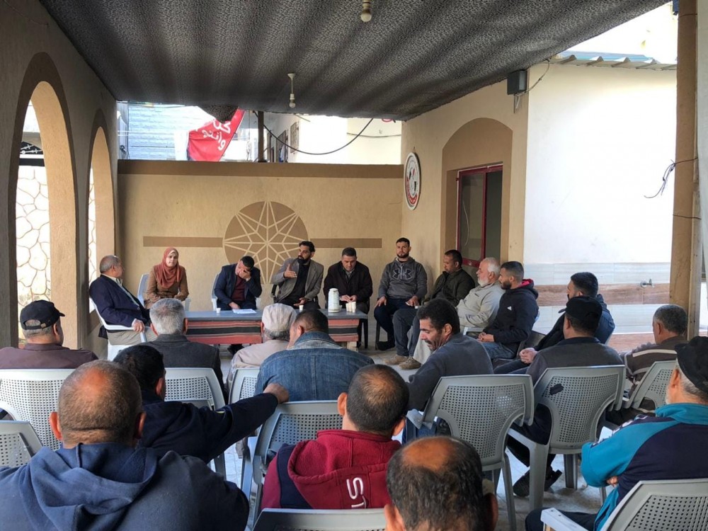  ندوة إرشادية لمزارعي العنب في منطقة الشيخ عجلين