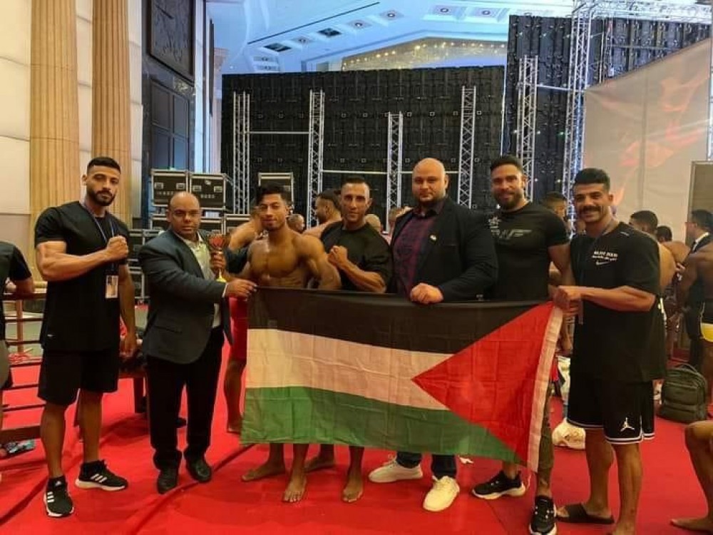 فلسطين تحقق 4 ميداليات في بطولة آسيا لكمال الأجسام