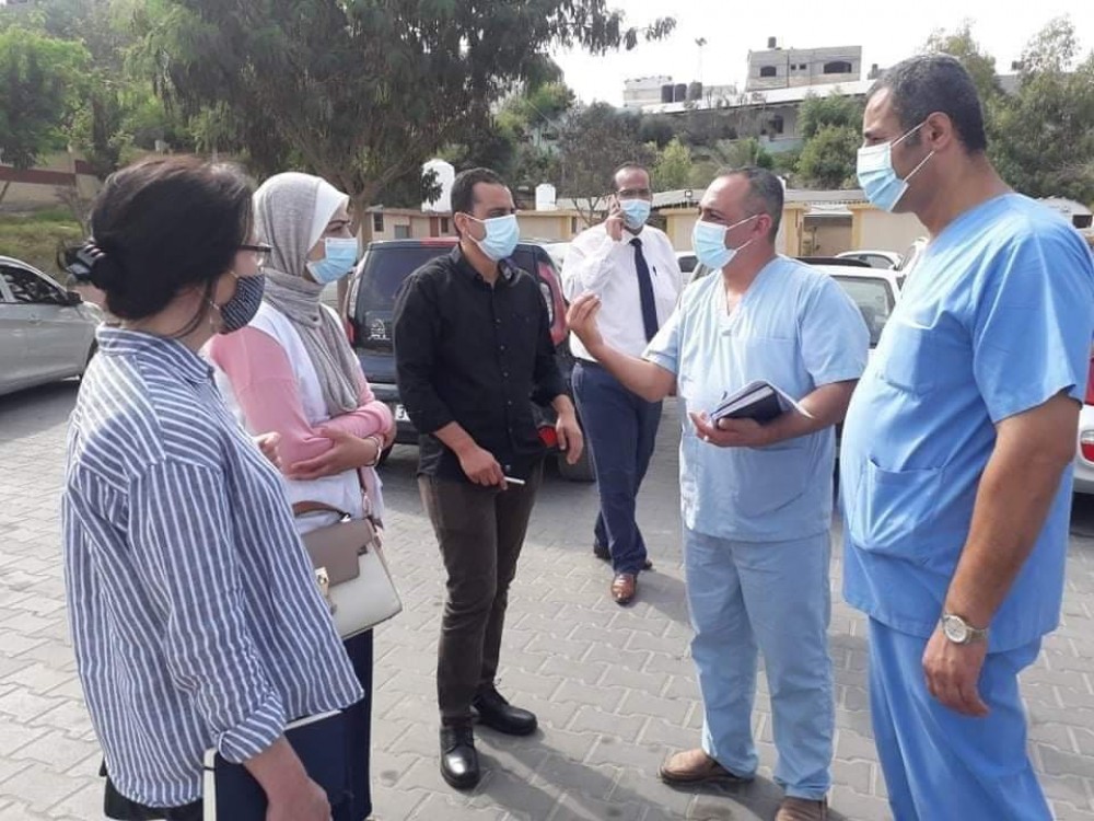 المستشفى الاندونيسي يناقش آليات جديدة لتنظيم دخول وفرز المرضى