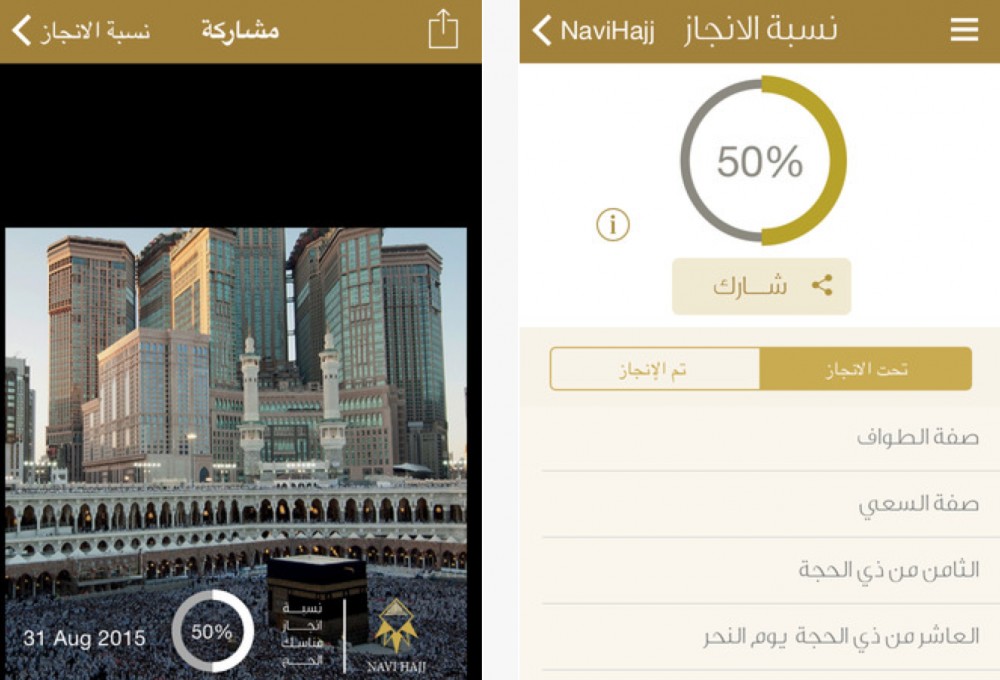 تطبيق لاداء مناسك الحج