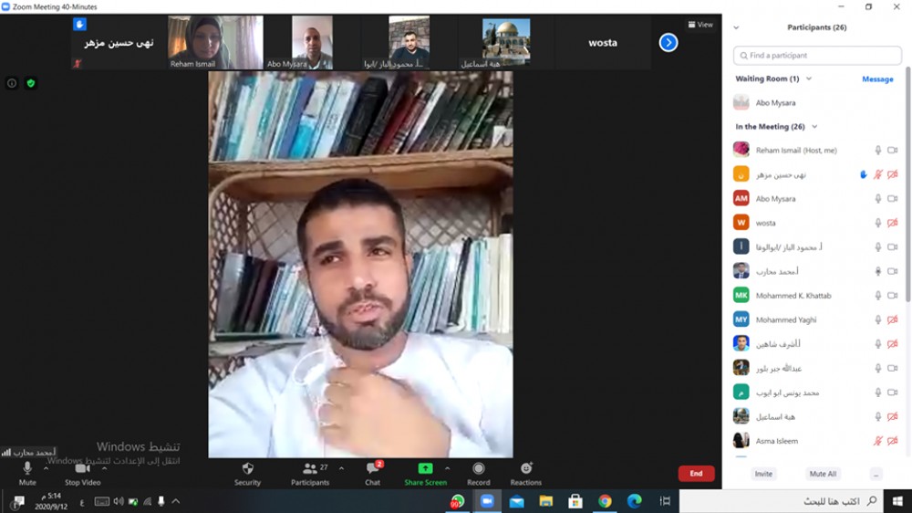 تعليم الوسطى يلتقي بمنسقي الإعلام في المدارس عبر منصة zoom