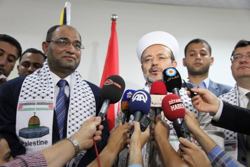 رئيس الشئون الدينية التركية محمد قورماز برفقة وكيل وزارة الأوقاف