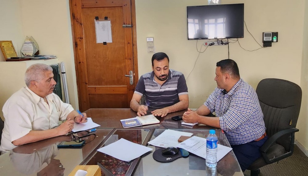 وزارة النقل والمواصلات تزور جمعية فلسطين للسلامة المرورية