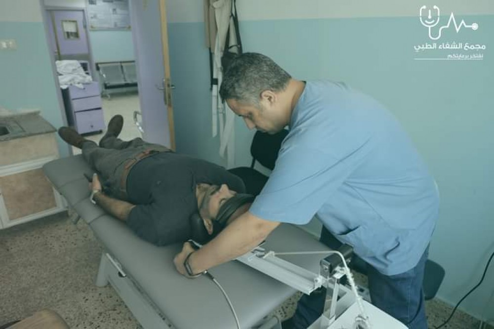مجمع الشفاء ينفذ أكثر من (40) ألف جلسة علاج طبيعي خلال العام 2022