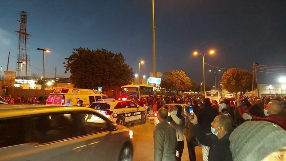 مكان عملية الدهس