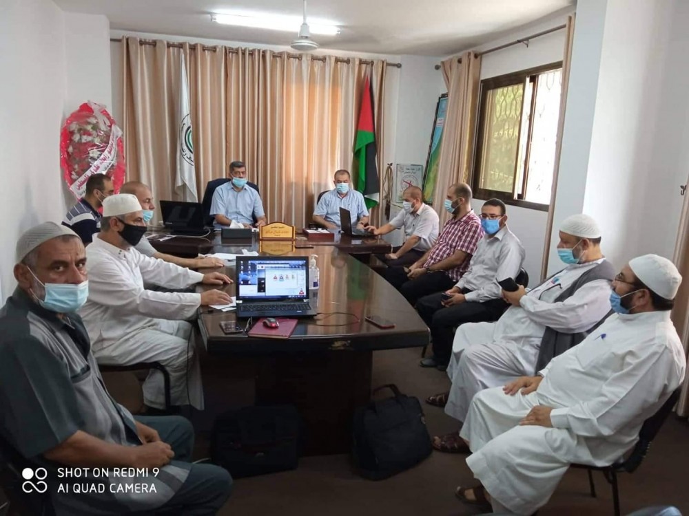 الأوقاف تعقد ورشة تدريبية على نظام 