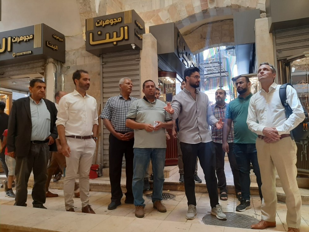 جانب من زيارة الوفد 