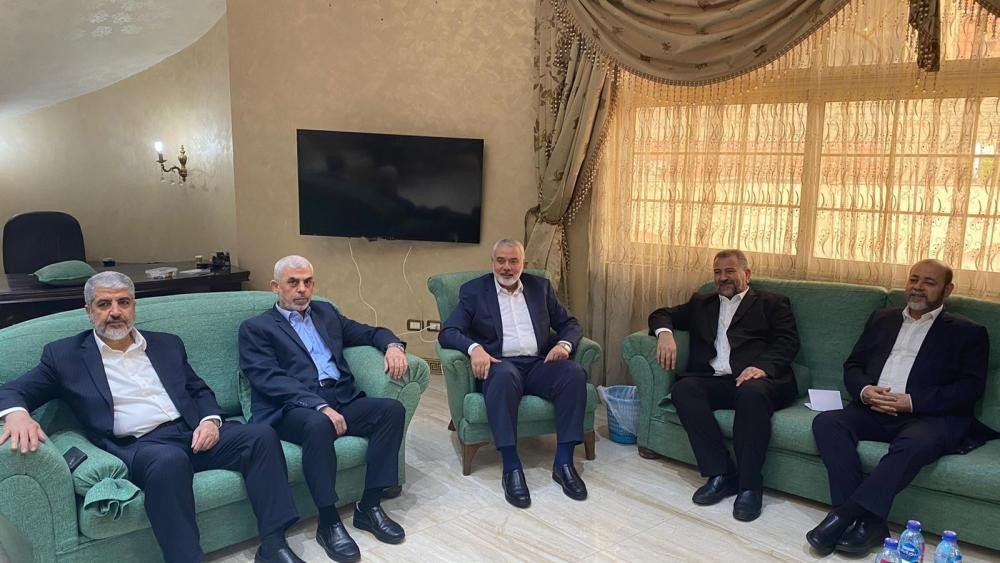 وفد حركة حماس في القاهرة