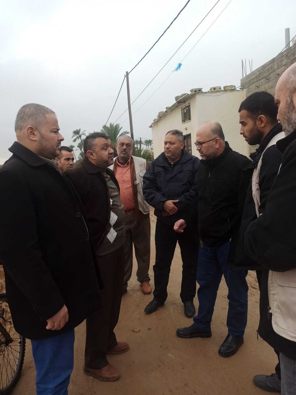 التنمية الاجتماعية تتفقد الأسر المتضررة جراء المنخفض 
