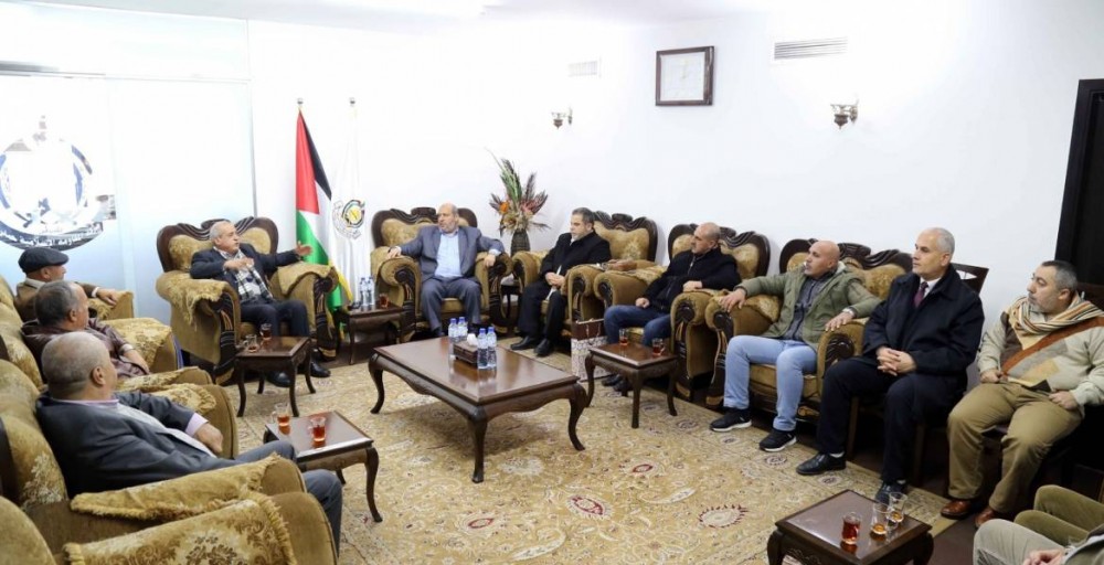 قيادة حماس تلتقي وفداً قيادياً من الجبهة الشعبية