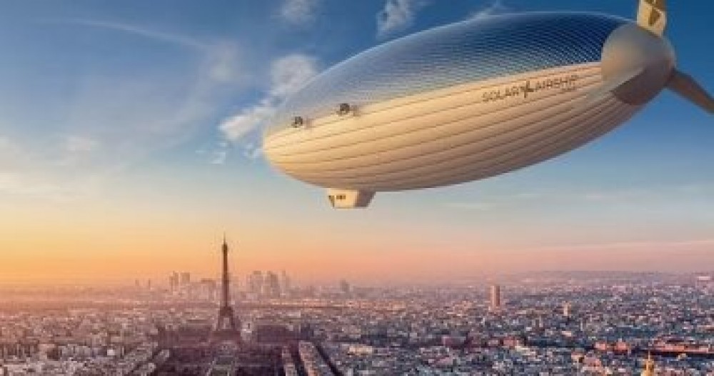 طائرة على شكل حوت تعمل بالطاقة الشمسية دون توقف لمدة 20 يومًا