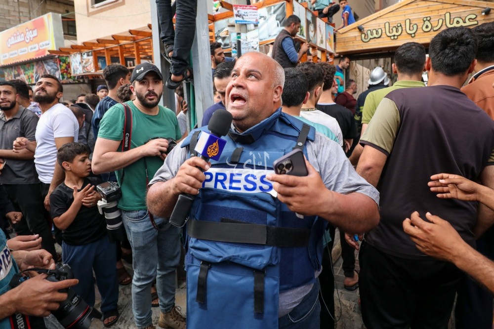 الرأي توثق عمل الطواقم الصحفية في غزة (53)