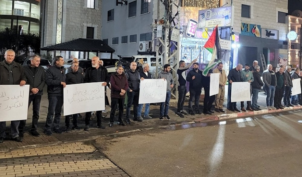 جانب من الوقفات الاحتجاجية 