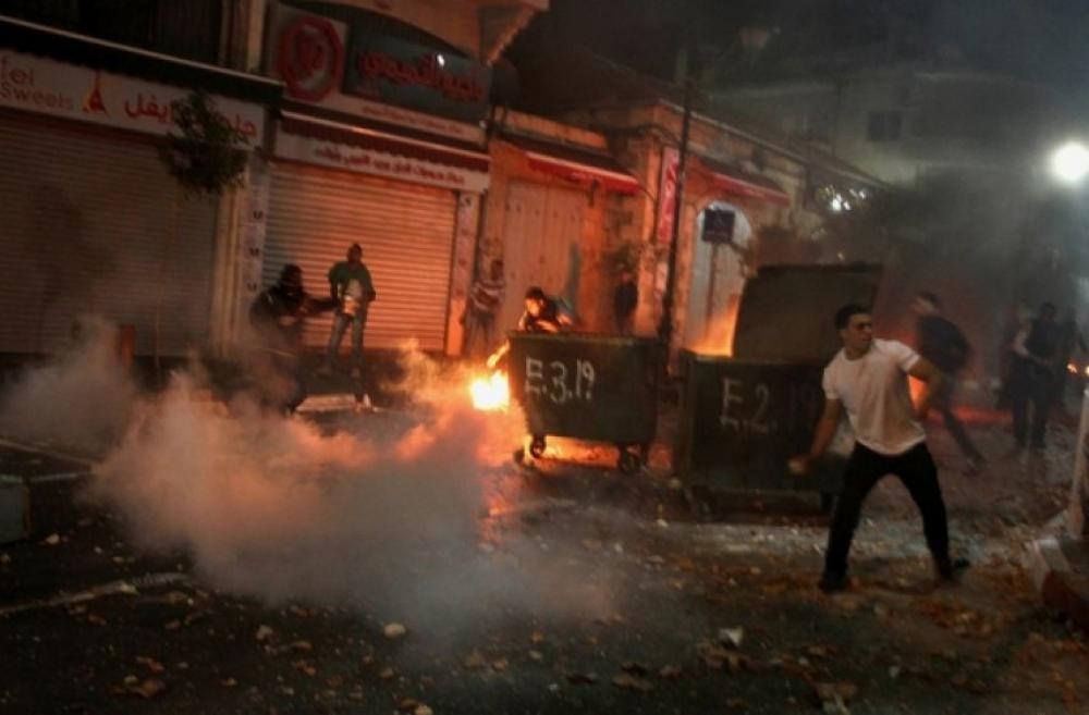 مواجهات مع الاحتلال في الضفة الغربية 