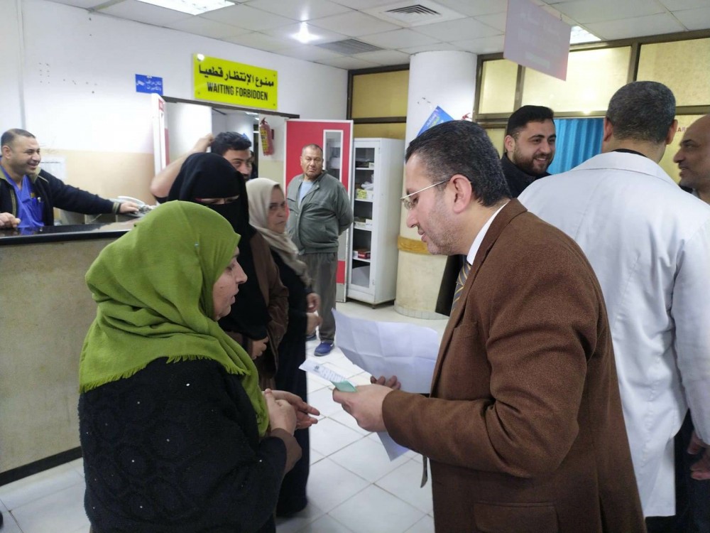 مدير عام المستشفيات يشيد بجهود مستشفى الاندونيسي 