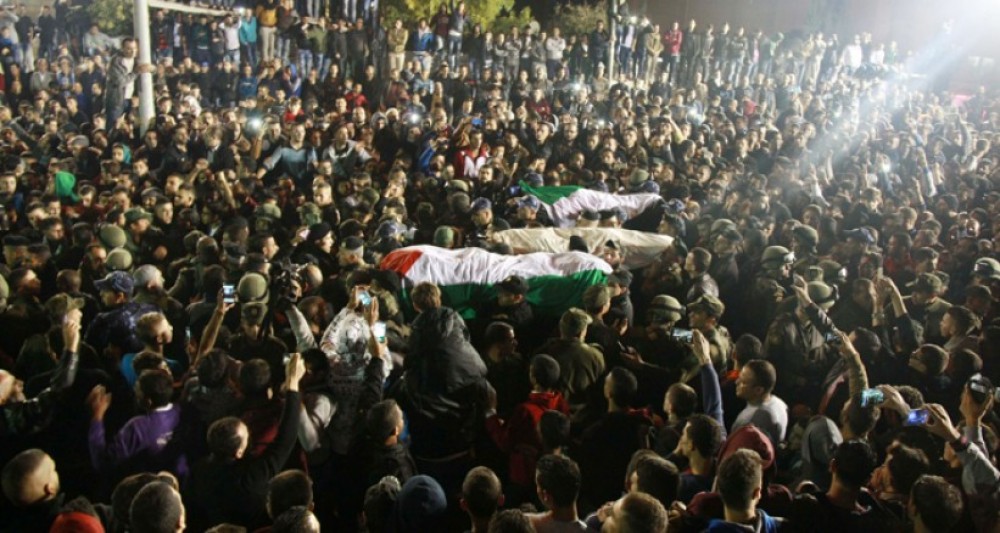 جثامين شهداء انتفاضة القدس