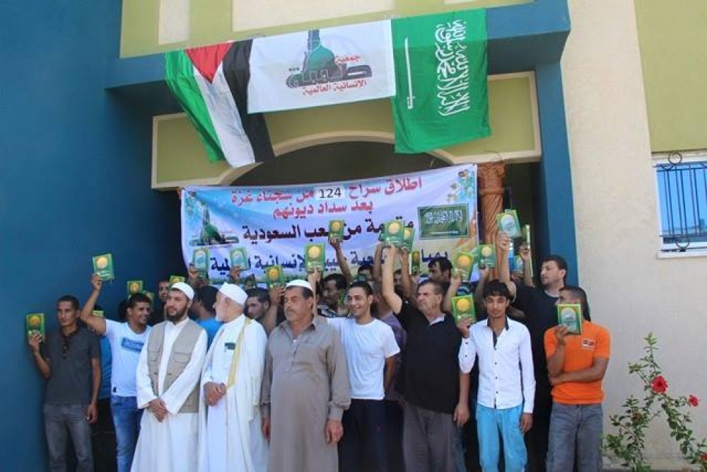 جانب من الإفراج عن السجناء