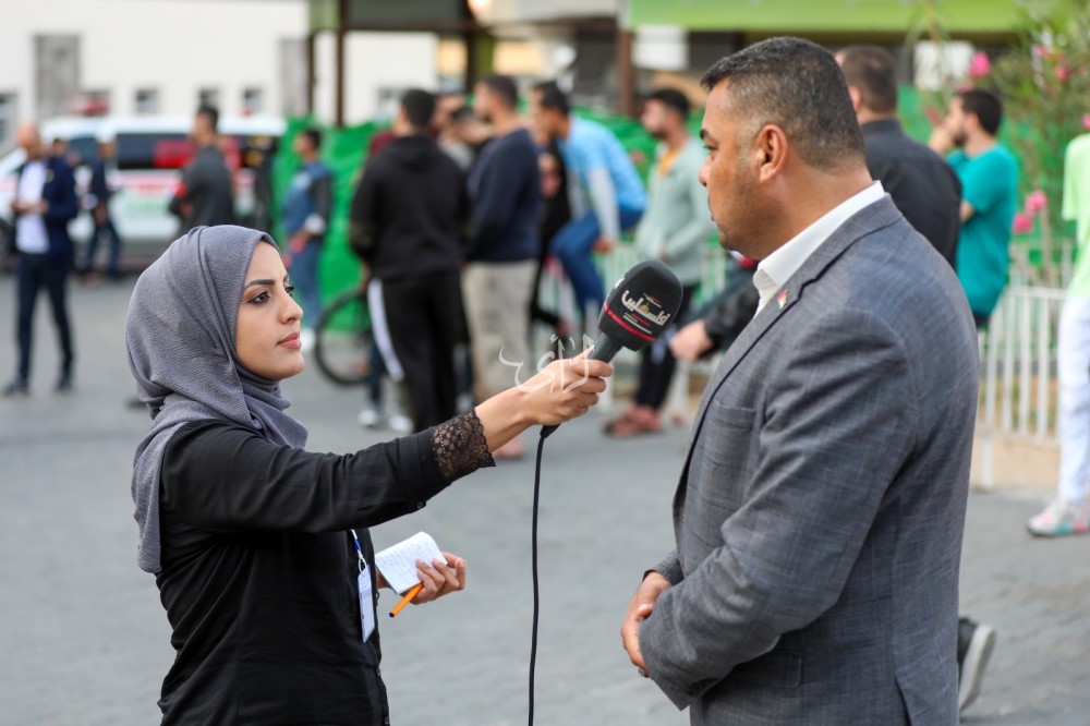 الرأي توثق عمل الطواقم الصحفية في غزة (32)