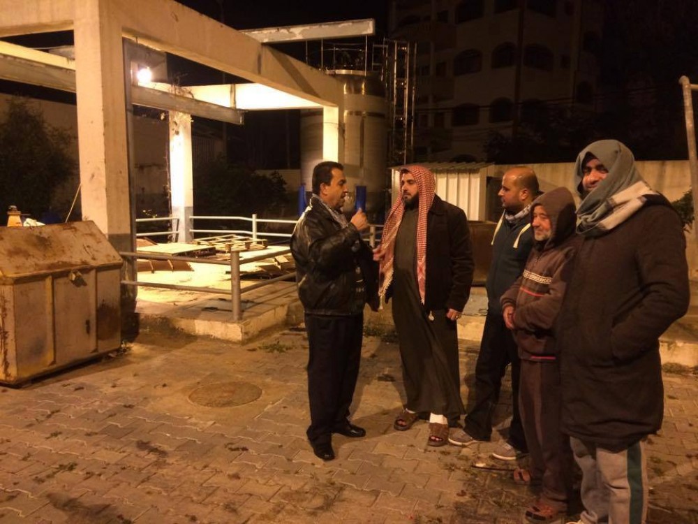 المسؤلين في البلدية 