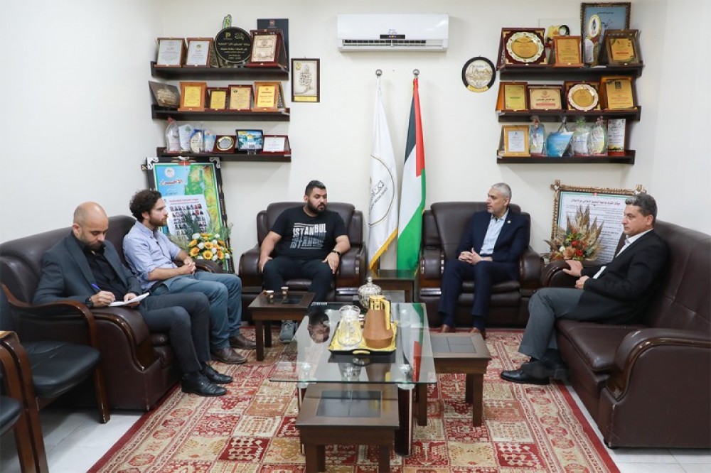 معروف يؤكد على تعزز دور الصحافة الأجنبية في نصرة القضية الفلسطينية